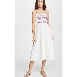 COPY - Bell smocked midi dress